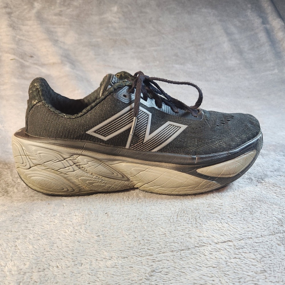 New Balance Shoes Mens 12.5 Black Fresh Foam X More v5 Athleisure Running